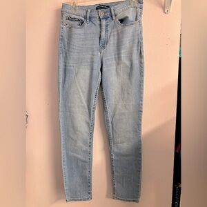 Calvin Klein Women’s High Rise Skinny Jeans, Size 30, Lt Blue